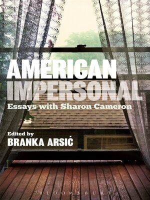 cover image of American Impersonal